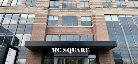 Front of building