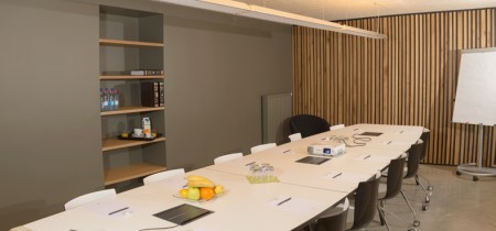 12 person boardroom with beamer