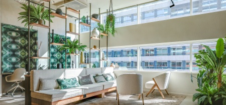 Office with furniture at Gustav Mahlerlaan 300