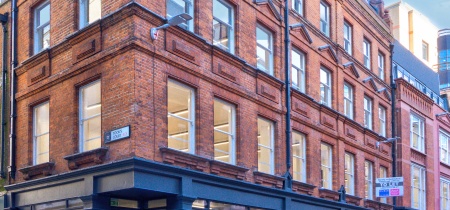 Exterior of building 