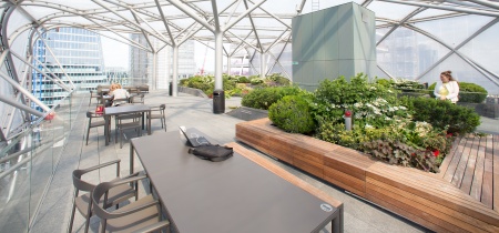 Roof terrace