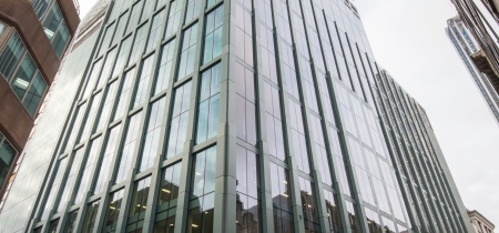 Exterior of building 