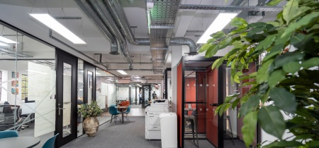Open plan office