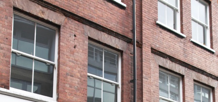 Exterior of building 