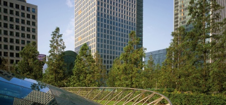 Exterior of building 