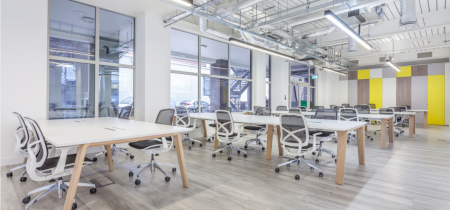 Open plan office London 