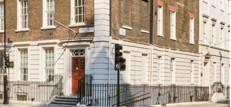 Exterior of building 