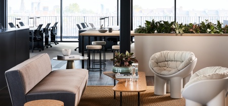 open plan office space