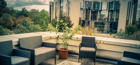Roof terrace lounge