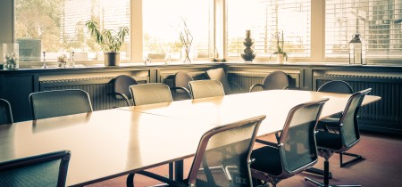 Boardroom corner room