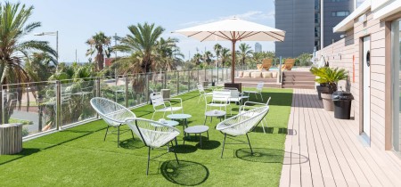 Outside terrace