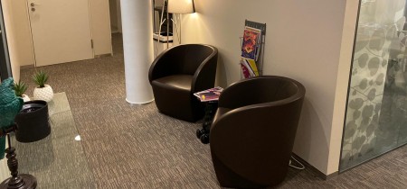 Waiting area informal lounge