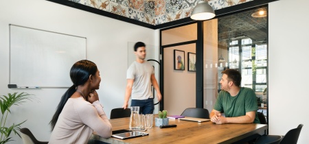 small meeting room Lobeckstraße 36