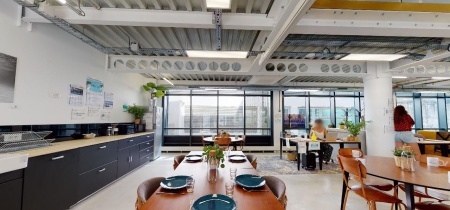 open working area