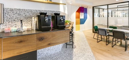 Lunch area 10 Rue Pergolèse