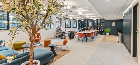 open working space