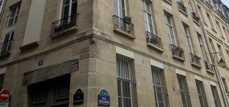 Facade 18 rue Saint-Louis en l'Île