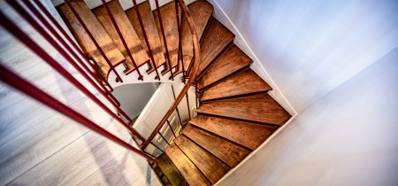 Staircase 23 rue Edouard Nieuport