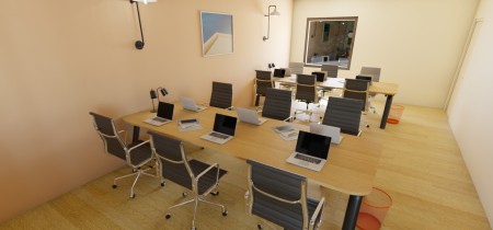 Coworking area 2 Square Trudaine