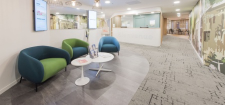 Reception 46 bis Avenue du Maine