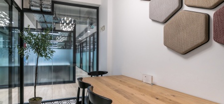 desk area