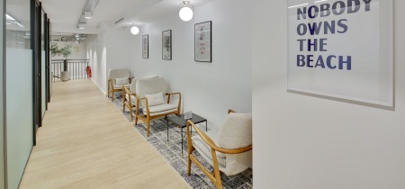 relaxing area