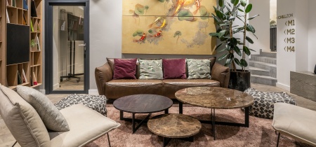 relaxing area