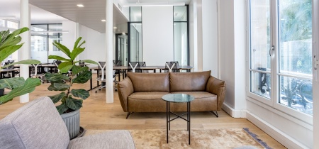 relaxing area