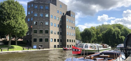 view from canal weteringschans