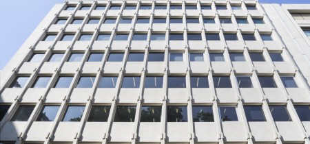 Building sideview Square de Meeûs 35