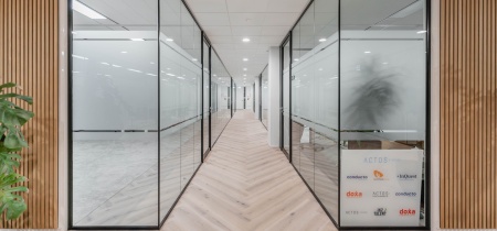 Office corridor