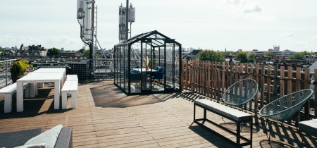 rooftop terrace