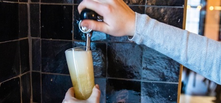 beer on tap