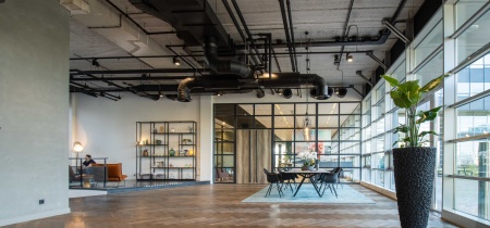 open working space