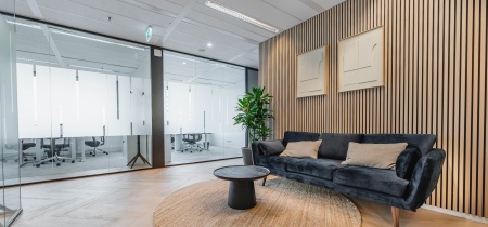 relaxing area