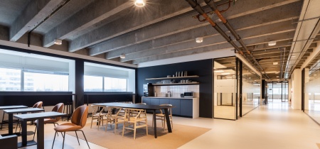 common area and pantry
