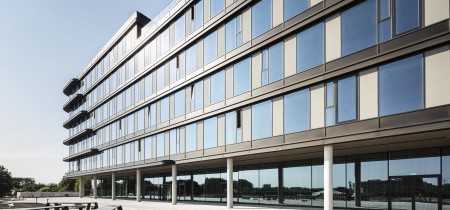 outside building