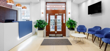 Reception area