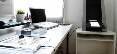 Desk in milan next to window