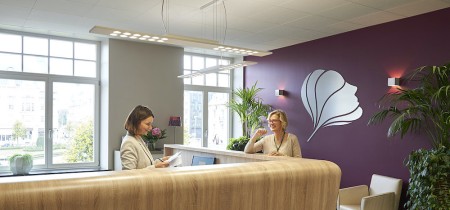 Staffed reception
