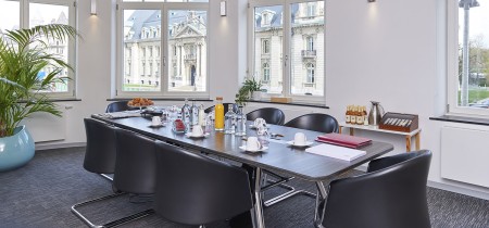 Large luxurious boardroom