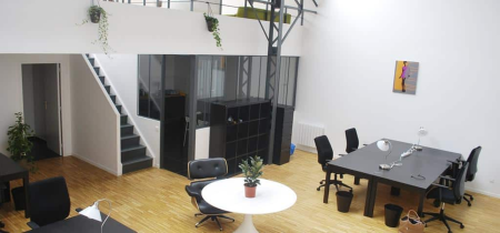 Spacious office 86 rue du Colonel Fabien