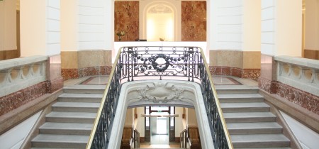 Stairway first floor Albertgasse 35