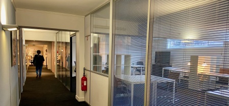 Offices in glass rooms 83-87 Avenue d'Italie