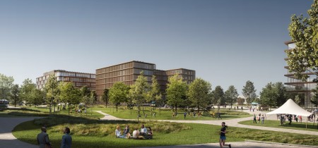 Green around building Hermeslaan 9