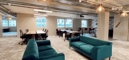 Lounge and open office space 14 rue Delambre