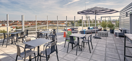 Rooftop terrace europaplatz