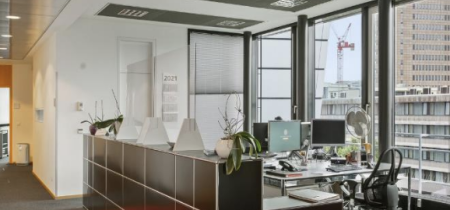 workstation in office