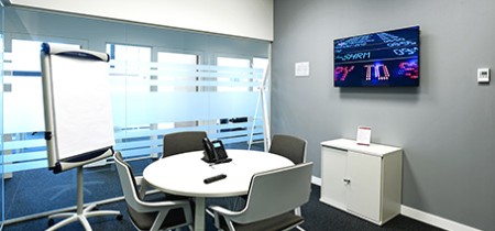 small meeting room Via Caldera 21