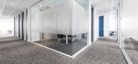 glass meeting room Via Sannio 3